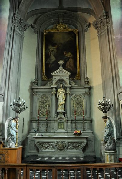 Chapelle du Sacré–Cœur dans le déambulatoire