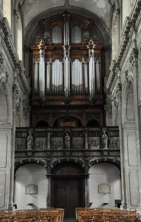 L'orgue de tribune et le jubé