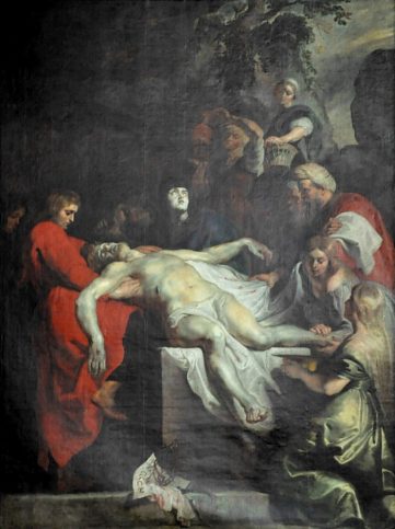 Tableau de Pierre Paul Rubens «La Mise au tombeau»