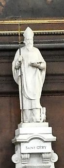 Statue de saint Géry