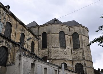 Le chevet de l'église