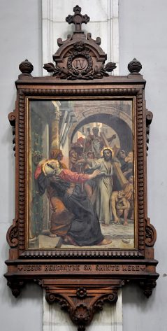 «Jésus rencontre sa mère», tableau de JeanPaul Blanc «Jésus rencontre sa mère», tableau de JeanPaul Blanc