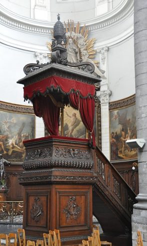 La chaire à prêcher La chaire à prêcher
