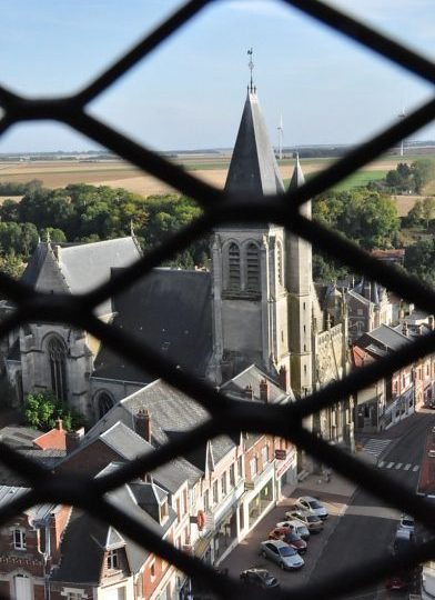 L'église du Saint–Sépulcre vue depuis le beffroi