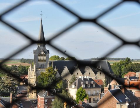 L'église Saint–Pierre vue depuis le beffroi