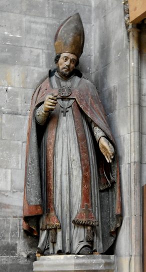 Statue de saint Norbert, XVIIIe siècle