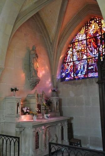 Chapelle latérale sud du Sacré-Cœur