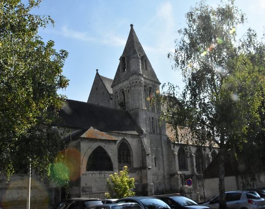 Vue d'ensemble du côté sud de l'église