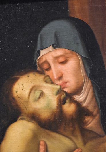 «Pietà», détail