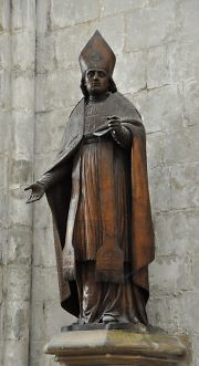 Statue de saint Méen (1829)