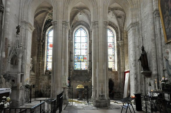 La chapelle des Fonts baptismaux