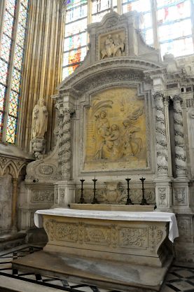 Le retable du XVIIe siècle de la chapelle Saint-Joseph