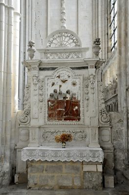 Le retable de la chapelle Saint-Martin