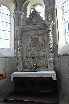 Le retable de la chapelle Saint-Nicolas