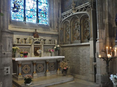 Chapelle Notre-Dame de Lourdes (bas-côté nord)