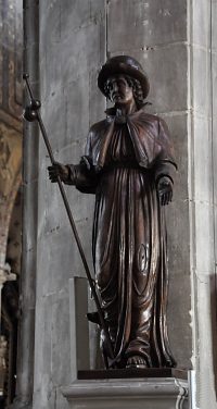 Statue de saint Roch