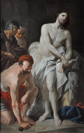 «Le Christ à la colonne» (XVIIIe siècle)