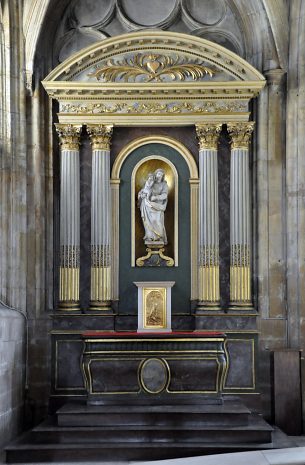 Chapelle absidiale nord dite «de la Vierge»