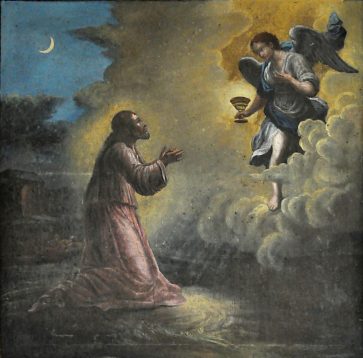 «Jésus au jardin des Oliviers», tableau du  XVIIe sicle