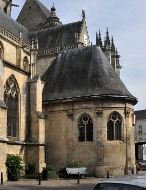 L'ancienne sacristie sur le côté sud