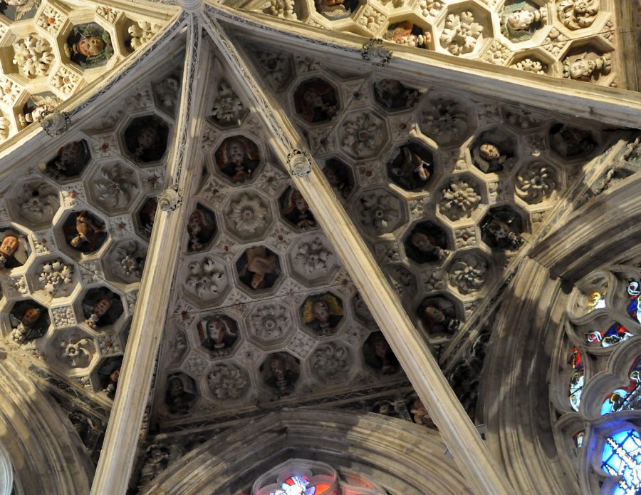 La voûte Renaissance de la chapelle du Sacré-Cœur