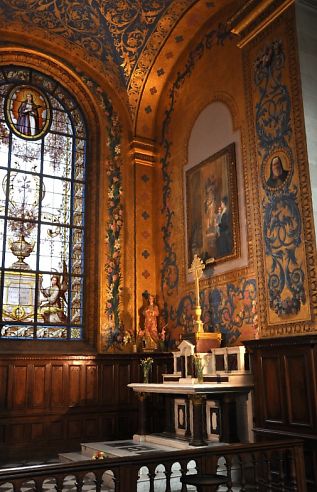 Chapelle Sainte-Eustelle et son atmosphère fin XIXe siècle