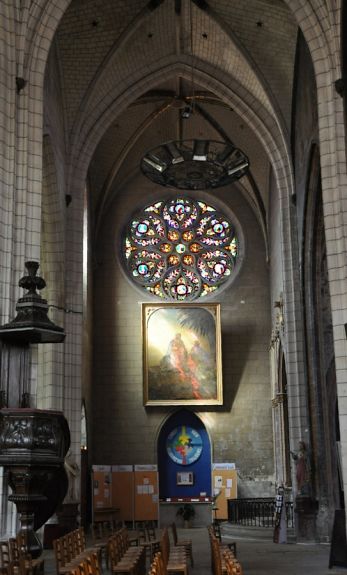 Bras gauche du transept