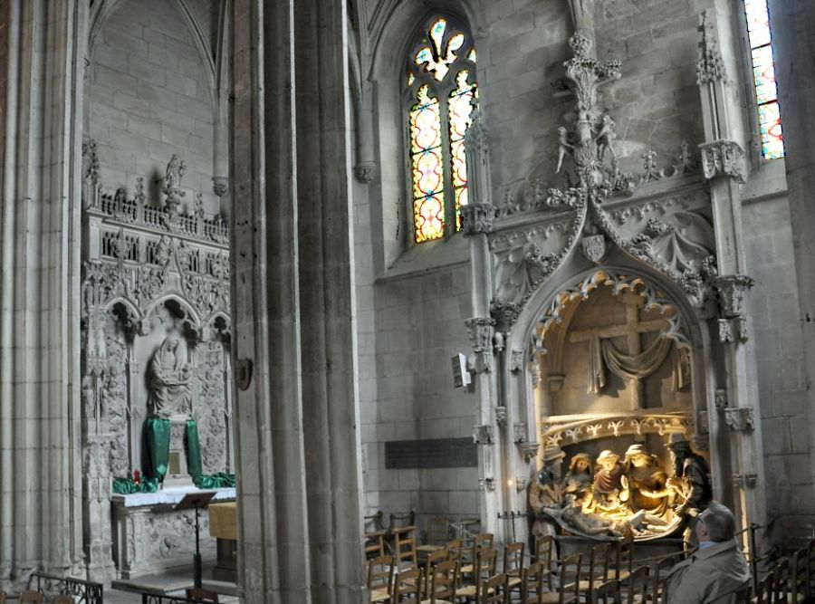 Notre-Dame-la-Grande à Poitiers, chapelle Sainte-Anne