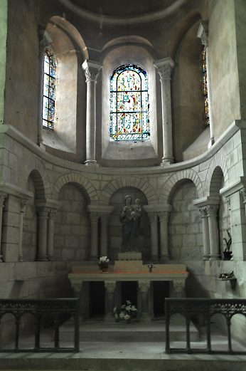 Chapelle absidiale de la Vierge