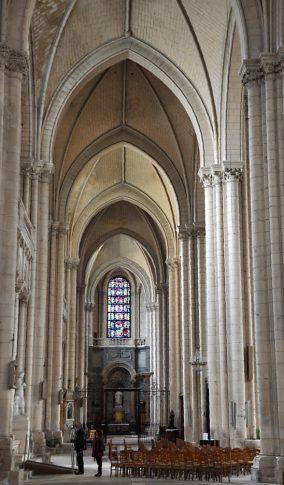 Vue d'ensemble du collatéral nord