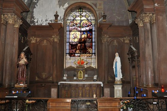 Chapelle Saint–Antoine dans le bas–côté droit