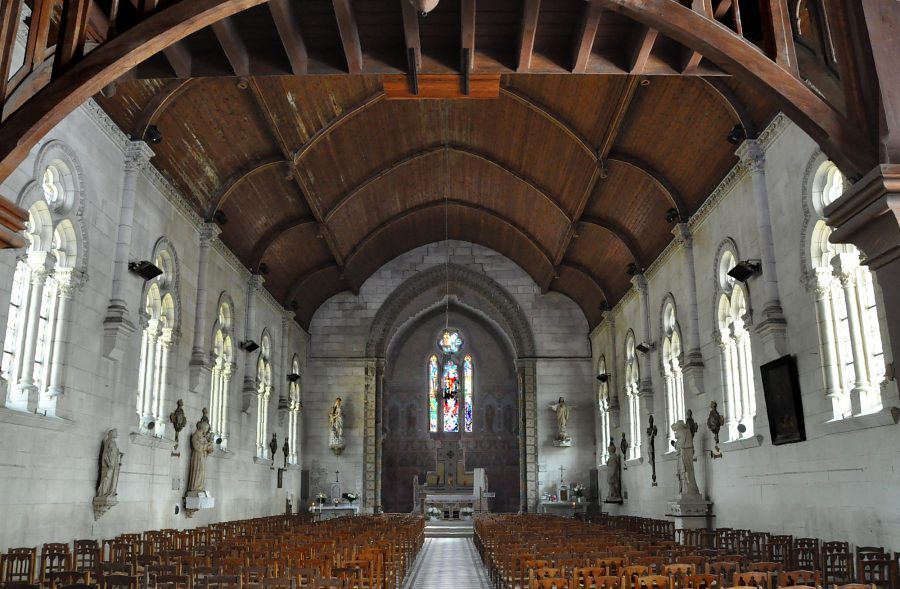 Vue d'ensemble de la chapelle Notre-Dame des Anges à Royan