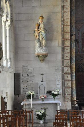 L'autel de la Vierge