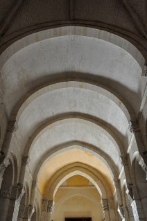 La voûte de la nef de Saint–Eutrope