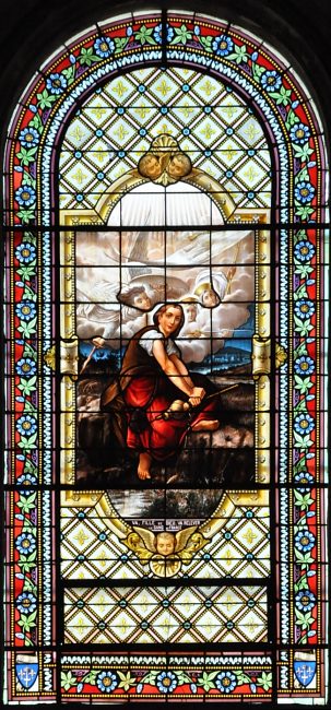 Vitrail : Sainte Jeanne d'Arc