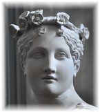 Le Printemps, réplique d'une statue du palais Borghèse à Rome