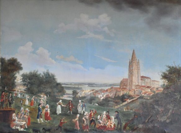 «Noce saintongeaise aux arènes en 1835» de Parmentier