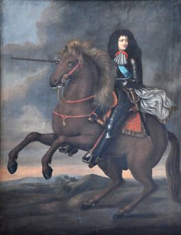 Tableau : Un cavalier