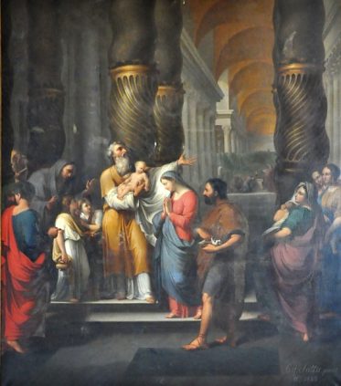 «La Présentation de Jésus au temple» de C.CJ. Sotta