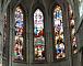 Les vitraux de l'abside de la cathédrale Saint-Louis à Blois