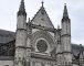 Le haut de la façade de la basilique Saint-Michel