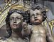 Vierge à l'Enfant dans l'église Sainte-Eulalie, détail