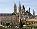 Vue de l'glise Saint-Etienne à l'abbaye-aux-Hommes à Caen