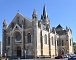 La façade et le côt sud de Saint-Hilaire  Niort