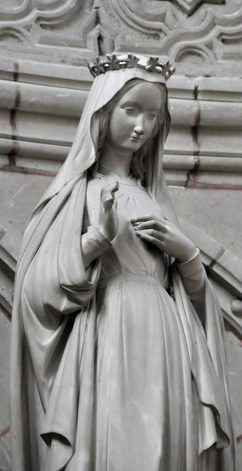 Statue de la Vierge