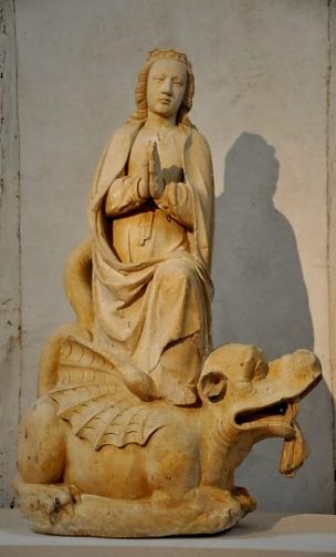 Sainte Marguerite, pierre, XVIe siècle