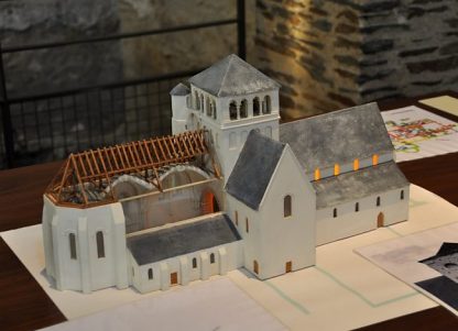 La maquette de la collégiale