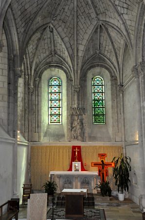 Chapelle absidiale gauche, dite de la Vierge