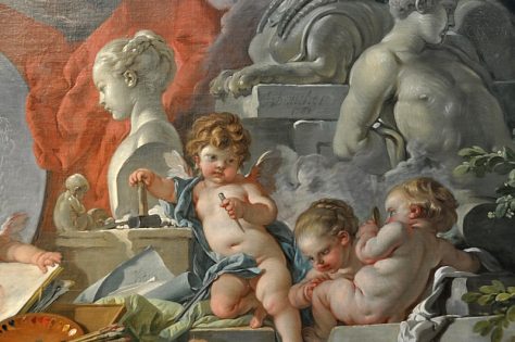 «Les Génies de Arts» de François Boucher