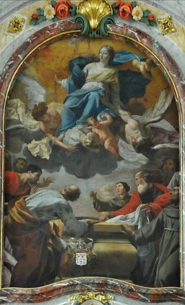 Tableau "l'Assomption de la Vierge"